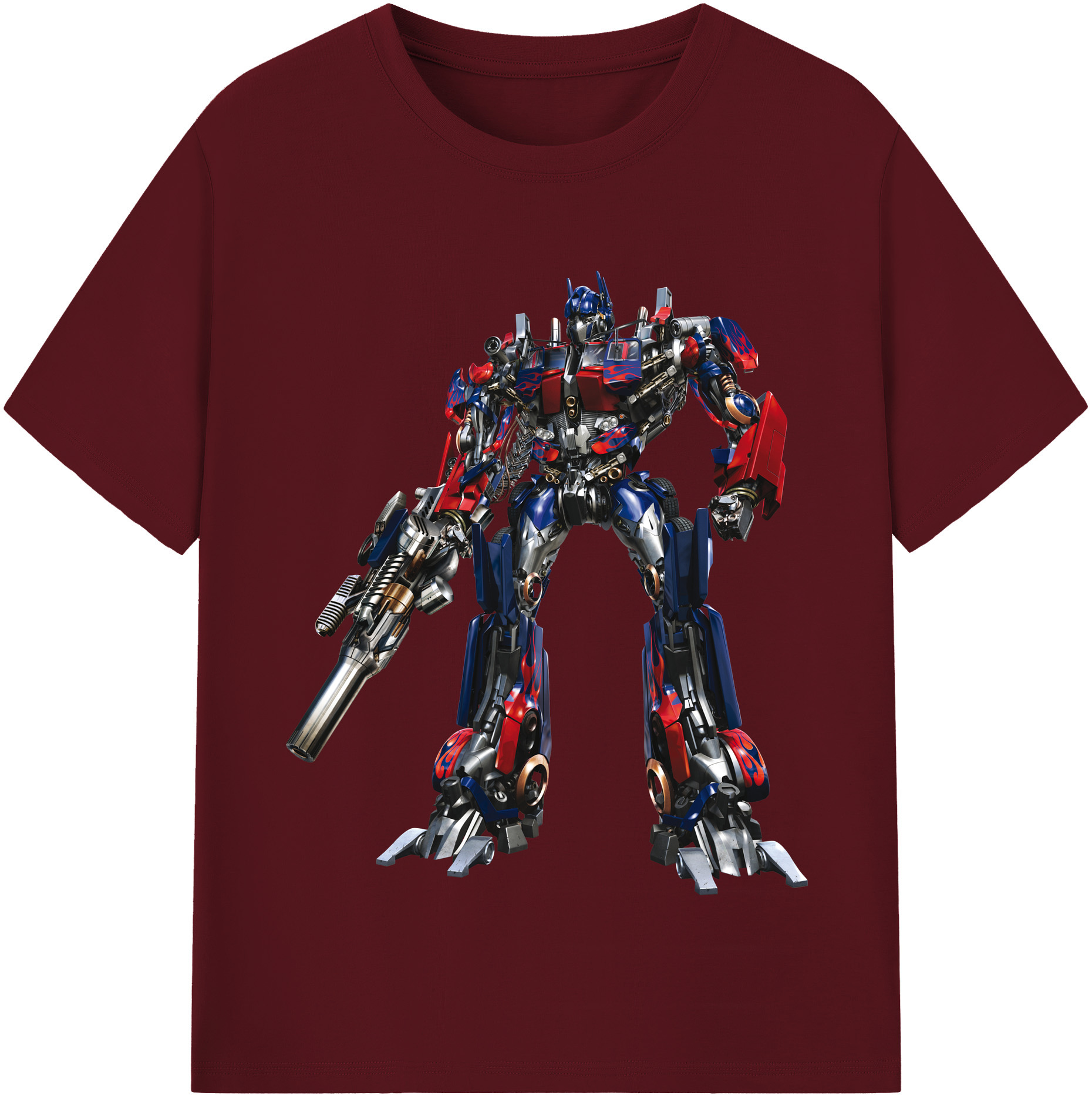 （画像用）  綿100％半袖Tシャツ（フロントプリント）